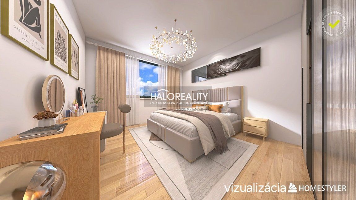 HALO reality - Predaj, trojizbový byt Bratislava Nové Mesto, Riazanská - EXKLUZÍVNE HALO REALITY