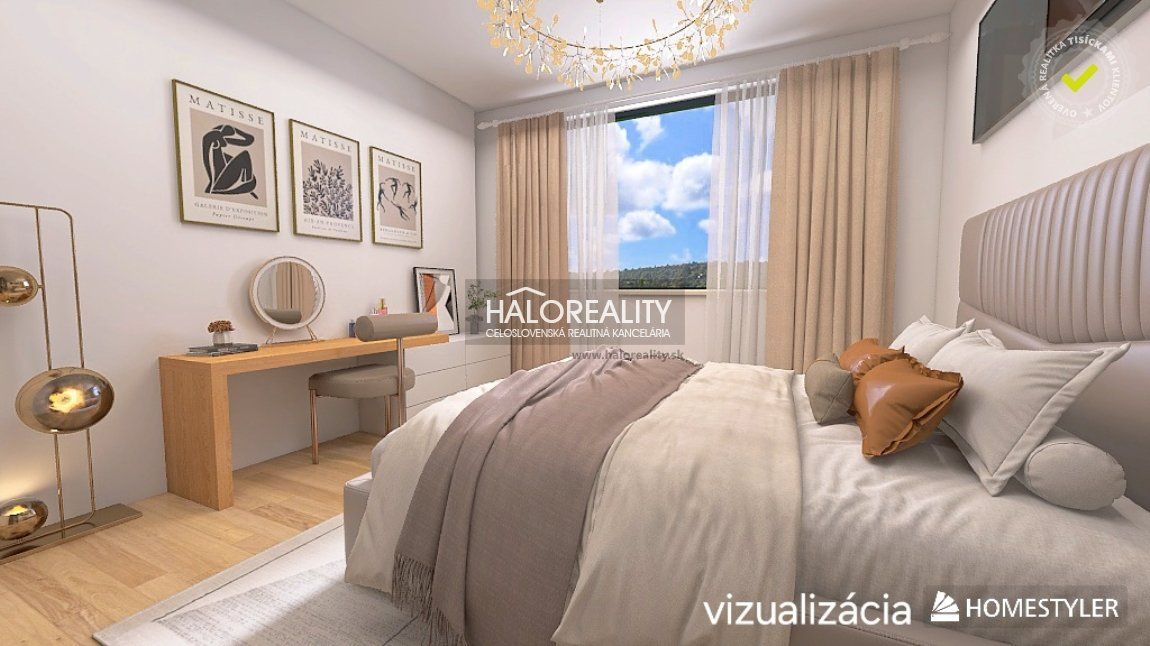 HALO reality - Predaj, trojizbový byt Bratislava Nové Mesto, Riazanská - EXKLUZÍVNE HALO REALITY