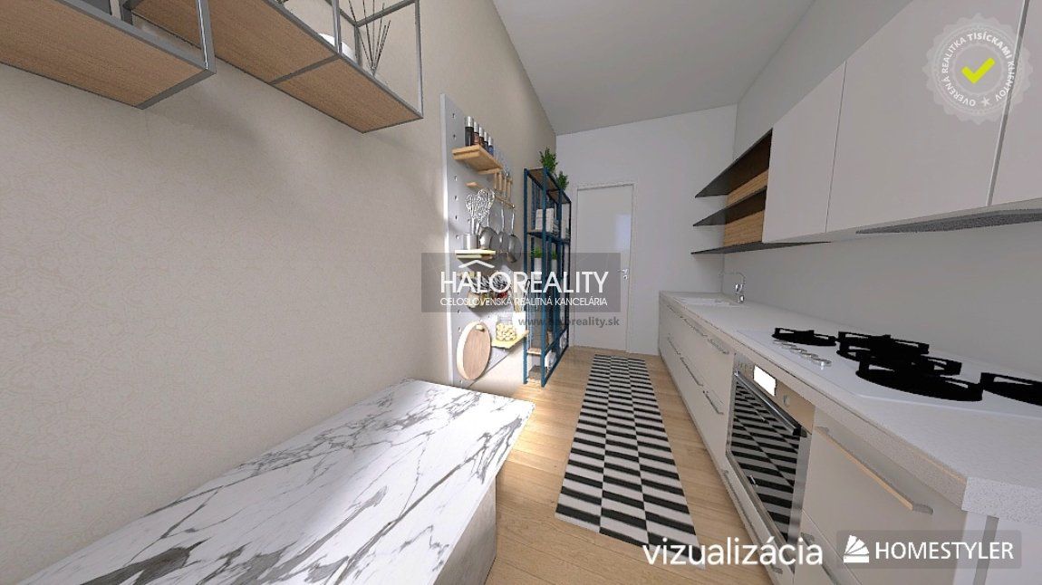 HALO reality - Predaj, trojizbový byt Bratislava Nové Mesto, Riazanská - EXKLUZÍVNE HALO REALITY