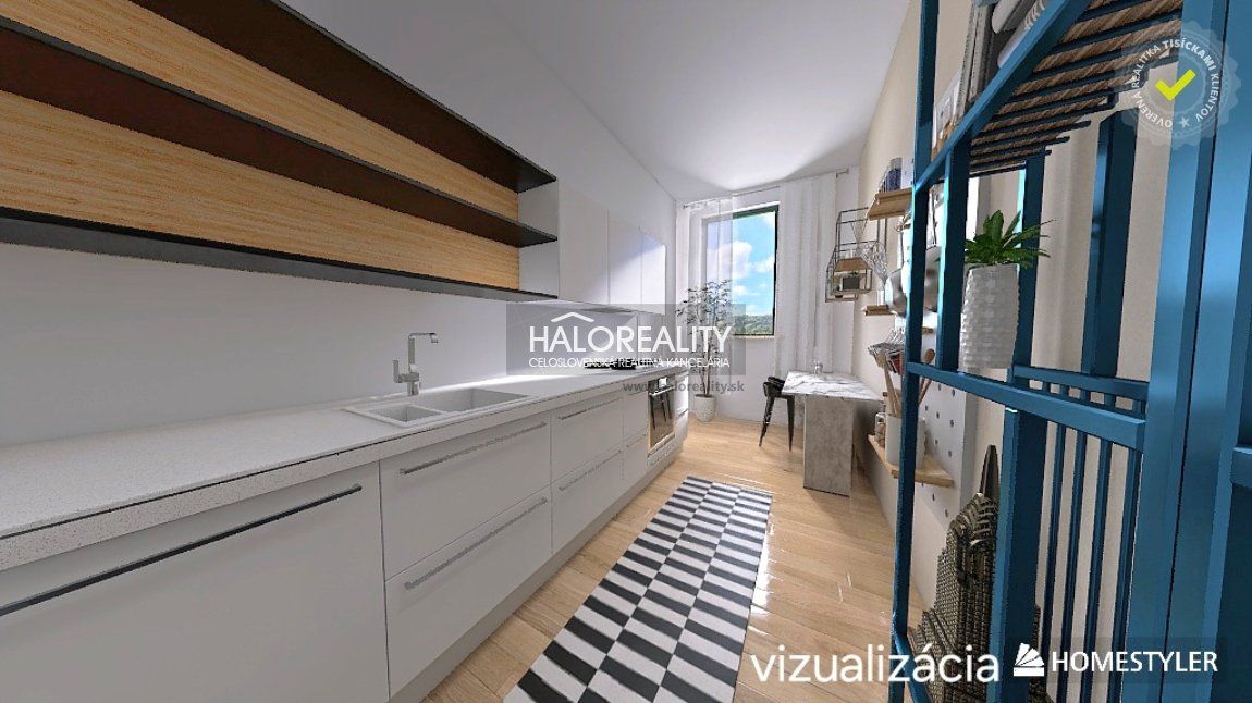 HALO reality - Predaj, trojizbový byt Bratislava Nové Mesto, Riazanská - EXKLUZÍVNE HALO REALITY