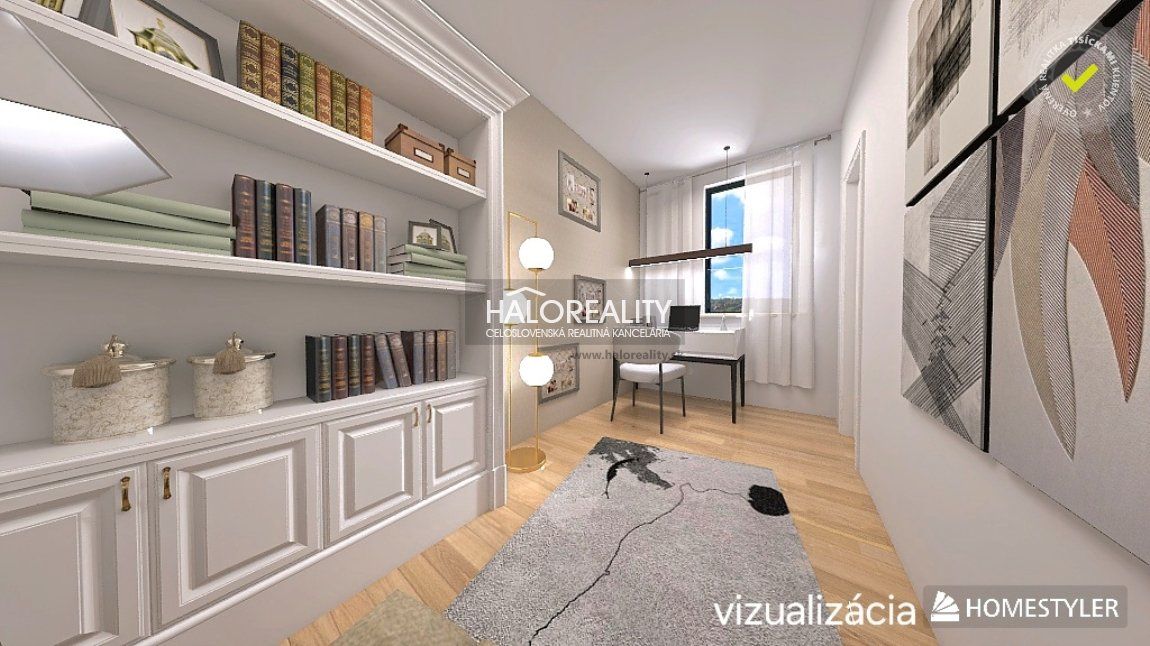 HALO reality - Predaj, trojizbový byt Bratislava Nové Mesto, Riazanská - EXKLUZÍVNE HALO REALITY