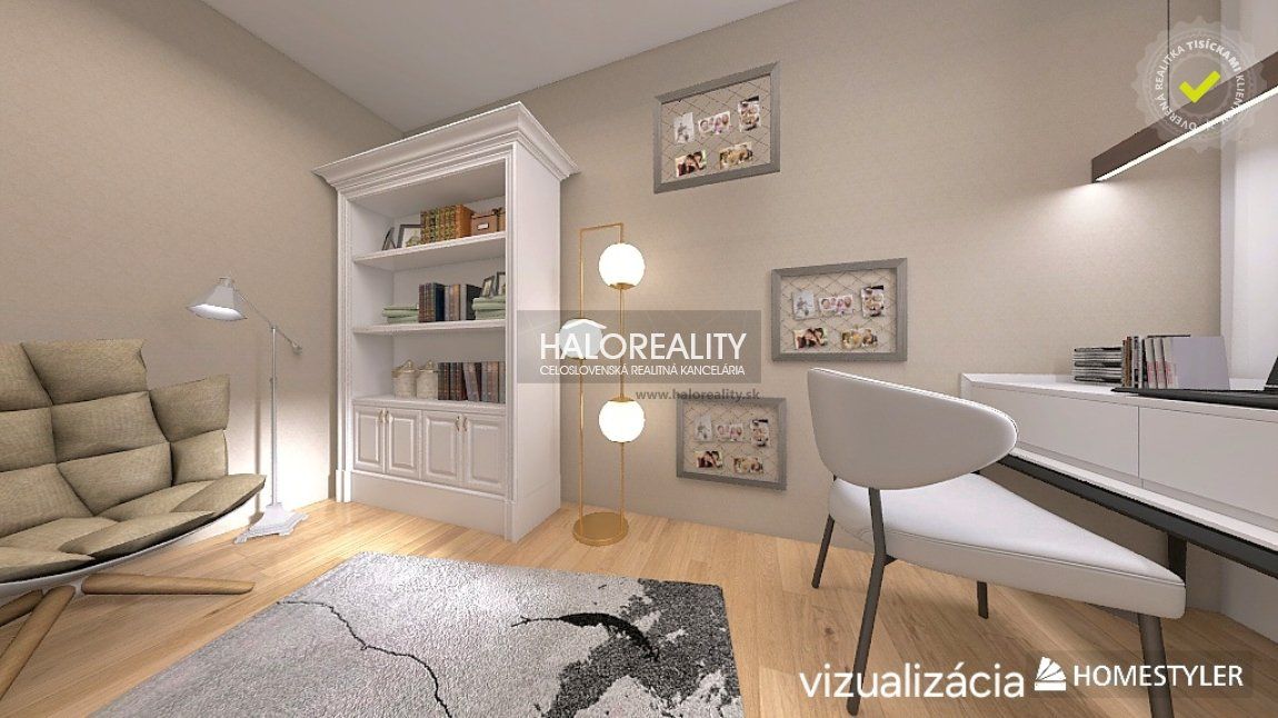 HALO reality - Predaj, trojizbový byt Bratislava Nové Mesto, Riazanská - EXKLUZÍVNE HALO REALITY