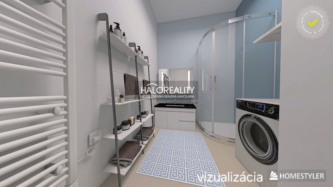 HALO reality - Predaj, trojizbový byt Bratislava Nové Mesto, Riazanská - EXKLUZÍVNE HALO REALITY