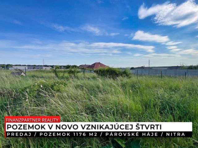 Pozemok, záhrada 1176 m2, Párovské Háje, Nitra