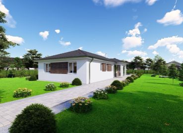 Na predaj štýlová novostavba 4-izbového bungalovu v Šamoríne