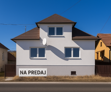 ZNÍŽENÁ CENA - Predaj, rodinný dom s veľkorysým pozemkom v obci Hybe