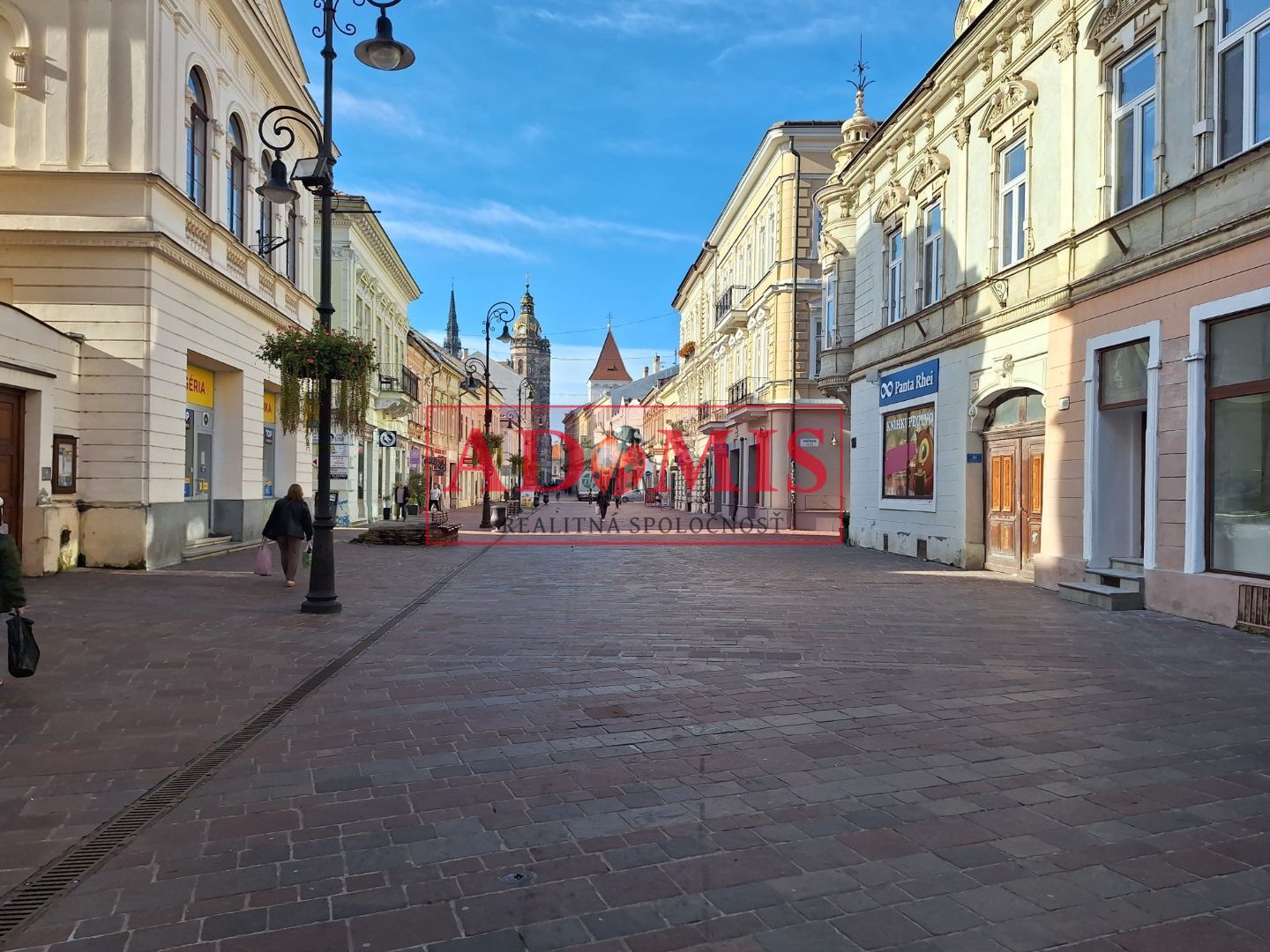 ADOMIS - obchodný priestor (prevádzka- kancelária), frekventovaná pešia zóna, Košice historické centrum.