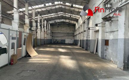 Na prenájom sklad 810 m2 s vlastným administratívnym a sociálnym zázemím.