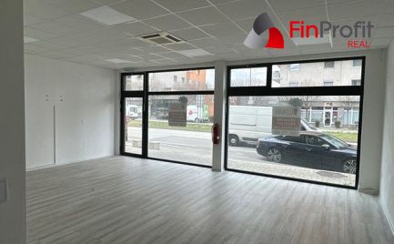 Na prenájom obchodný priestor so sprchou a soc. zázemím v polyfunkčnom dome Valerián – 81,97 m²