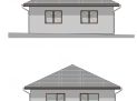 ADOMIS - predáme 4izbový tehlový bungalov m2, pozemok 606m2,kanalizácia, obecná voda, Ruskov