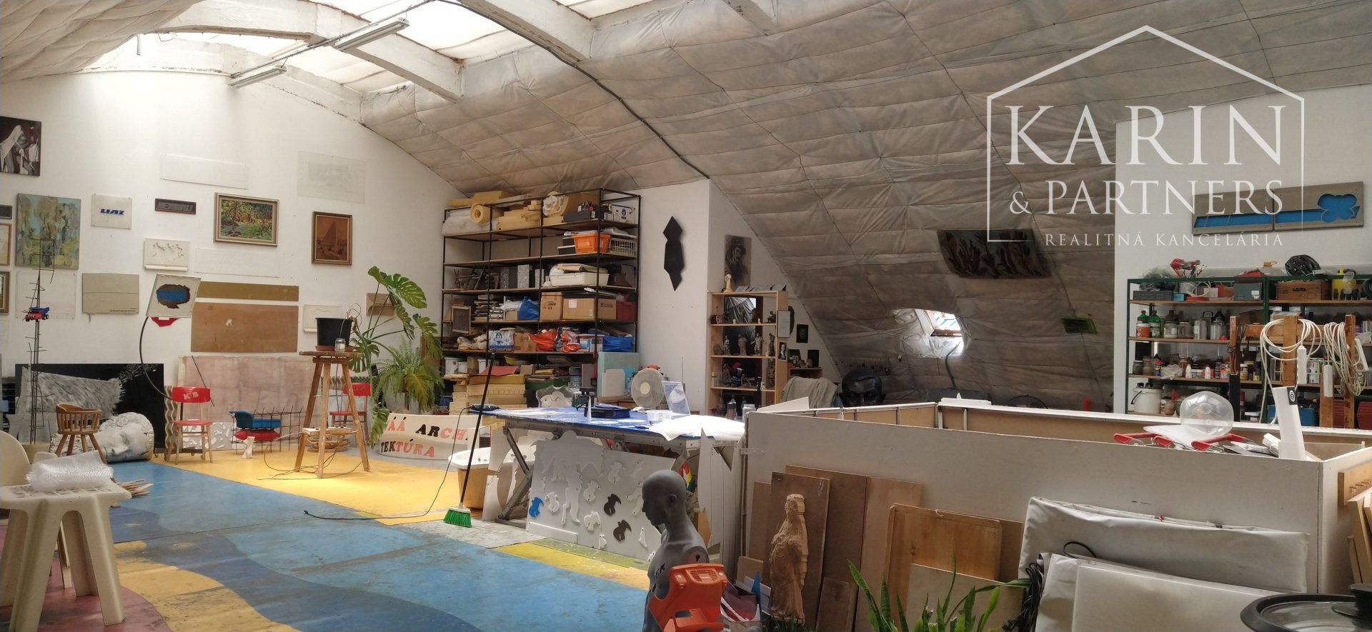 Prenájom ATELIÉR/ WORKSHOP ! 300 m2, ul. Stará Vajnorská, BA III., časť Jurajov dvor.