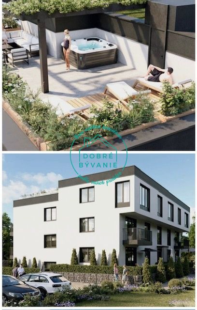 Na predaj Green Residence 3 izbový byt v Novostavbe