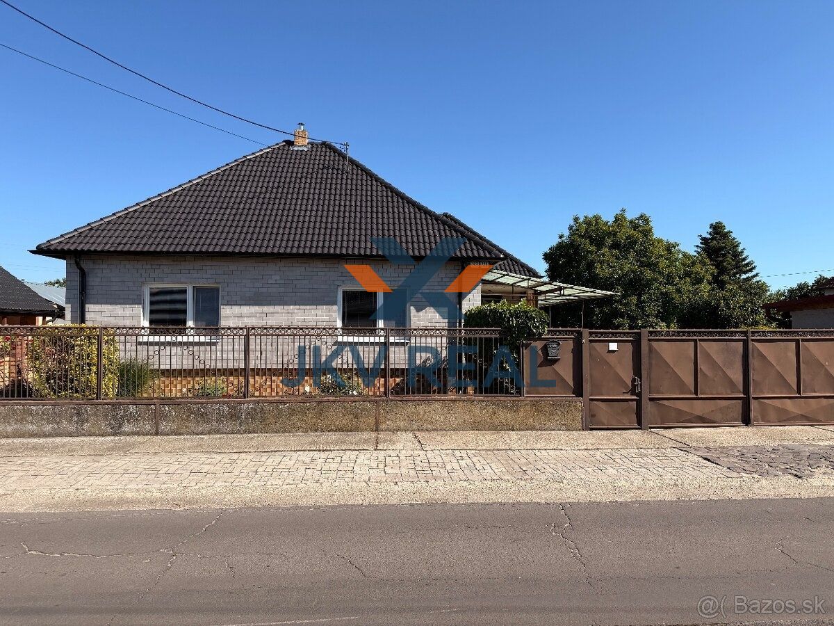 Na predaj rodinný dom s dušou a investičným potenciálom v Bánove len 6 minút od Nových Zámkov
