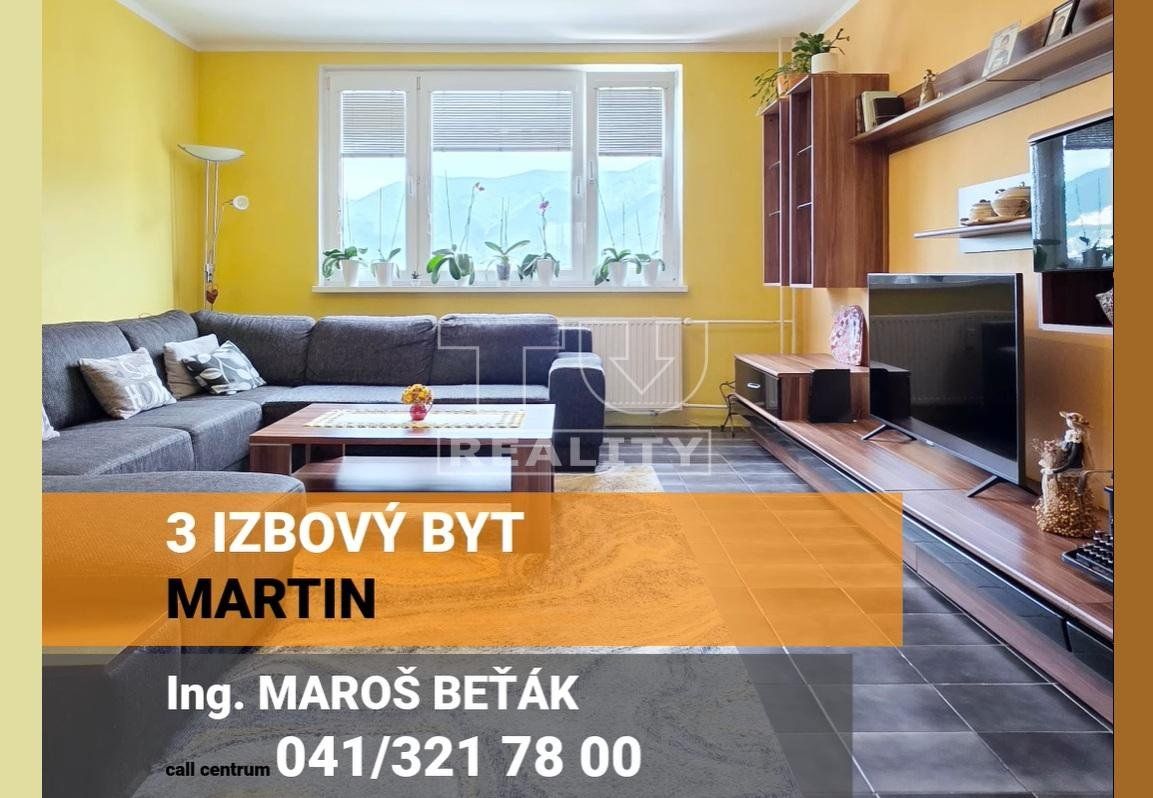 PRIPRAVUJEME: Na predaj 3-izbový byt Martin - Priekopa