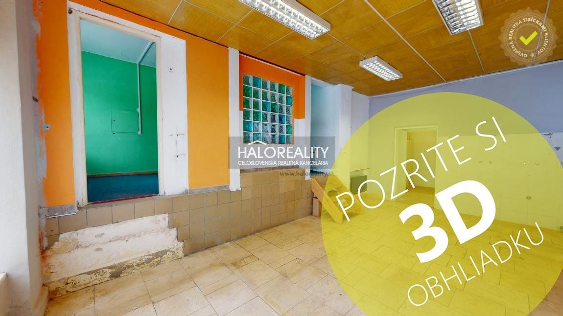 HALO reality - Predaj, obchodný priestor Liptovský Hrádok, Hradná - EXKLUZÍVNE HALO REALITY