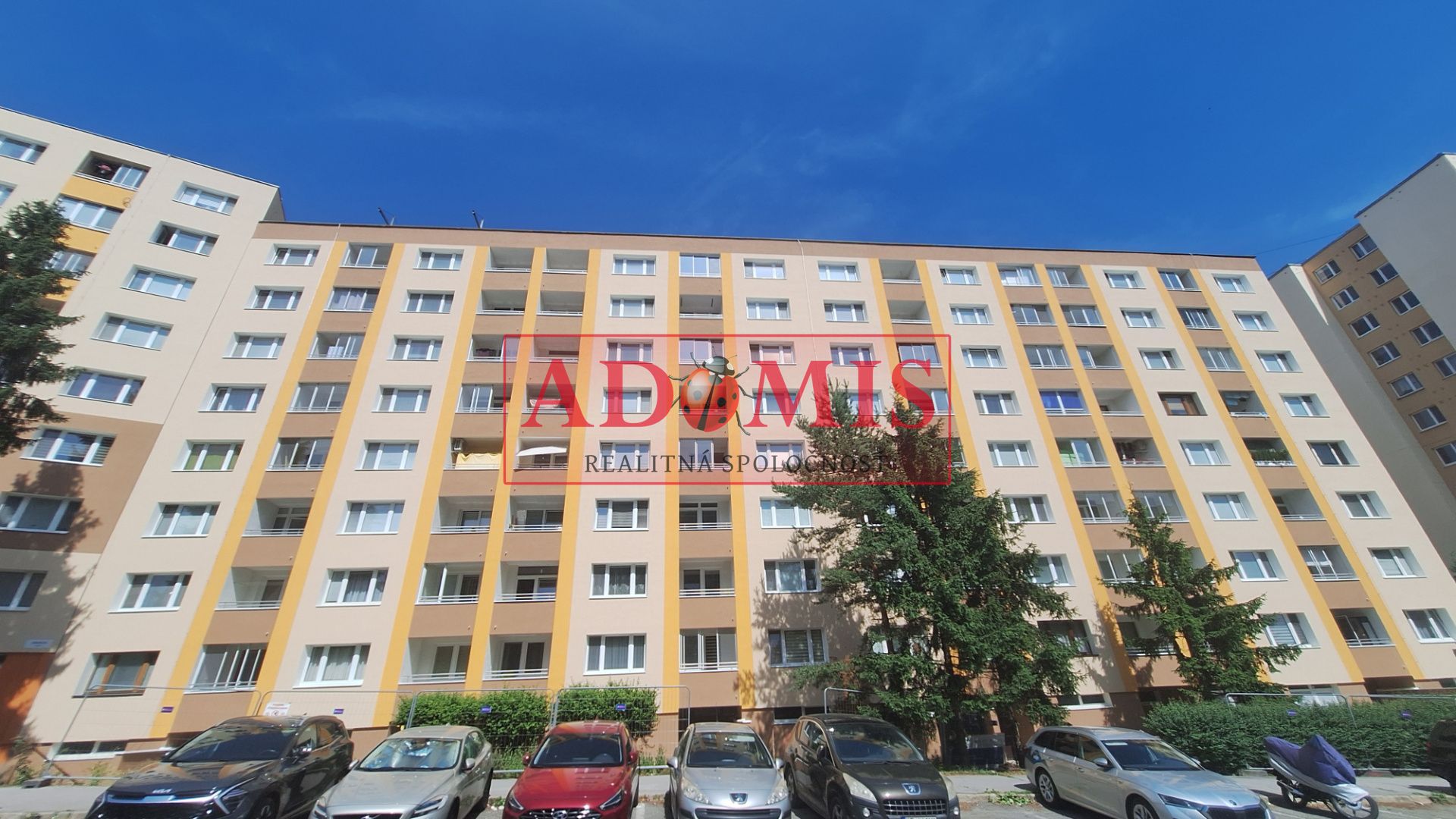 ADOMIS - Predám 3 izbový byt, Hemerkova ulica, Sídlisko KVP, Košice