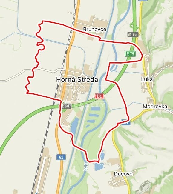 Rodinný dom v obci Horná Streda neďaleko kúpeľného mesta Piešťany