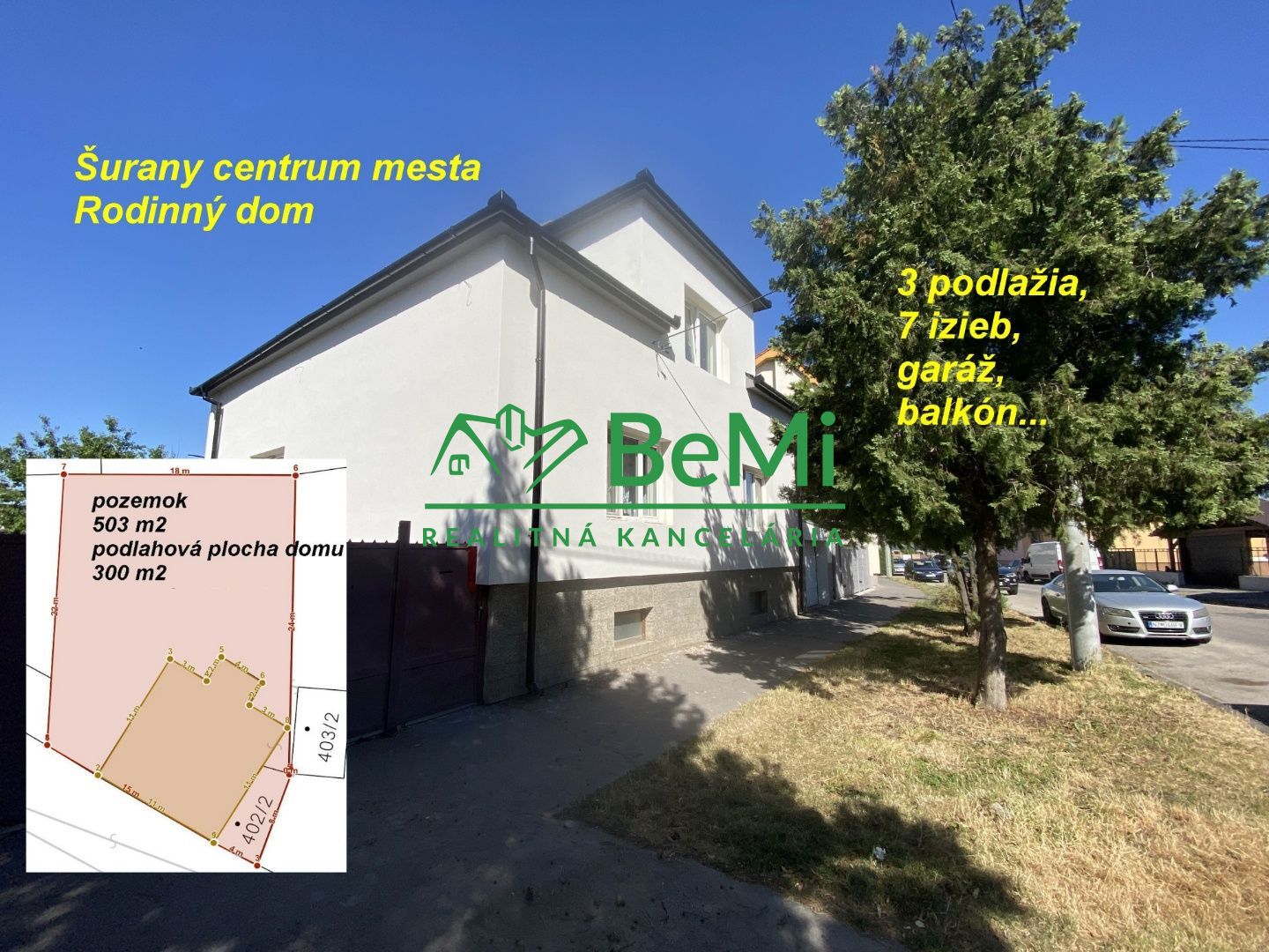 Šurany centrum mesta rodinný dom kompletná rekonštrukcia ID 569-12-MIG