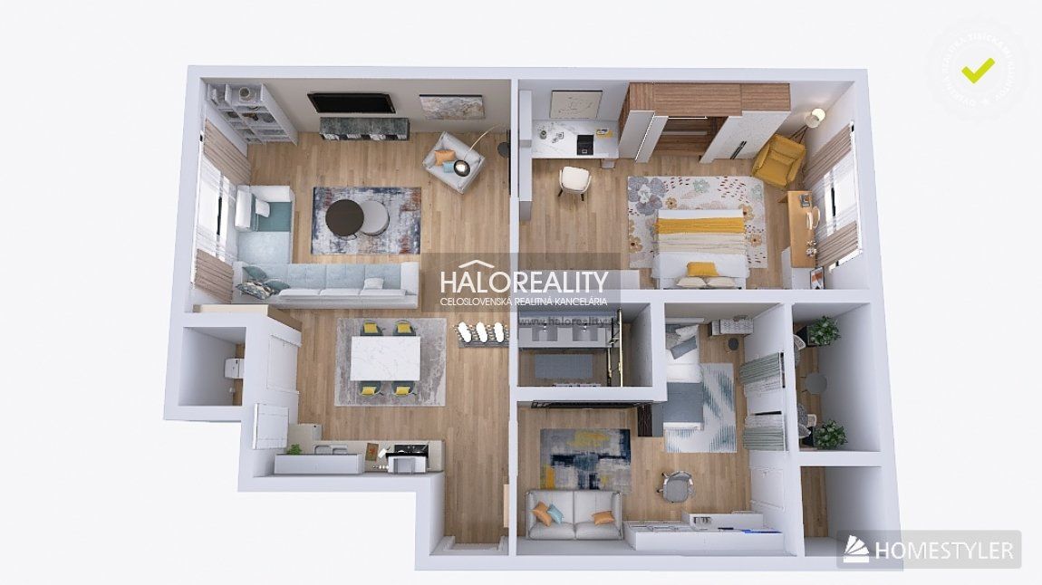HALO reality - Predaj, trojizbový byt Bratislava Staré Mesto, Žilinská - EXKLUZÍVNE HALO REALITY