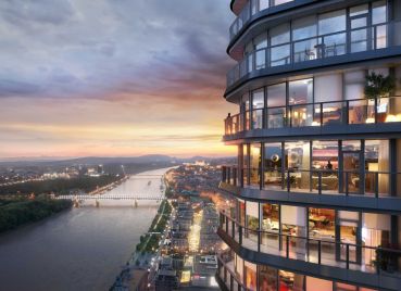 Na prenájom - 3-izbový byt Eurovea Tower, ul. Pribinova, Bratislava II