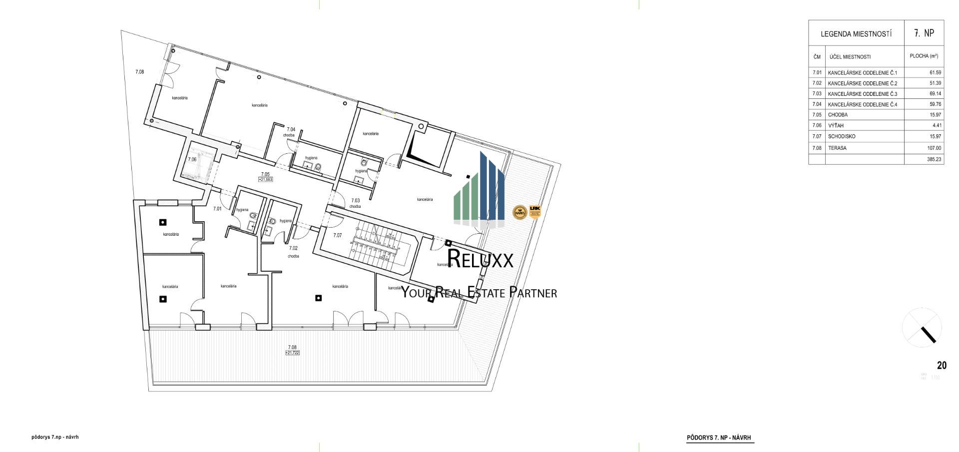 BA I Staré Mesto centrum predaj 7 podlažnej polyfunkčnej budovy o podlažnej ploche 3 208 m2 na apartmánový dom