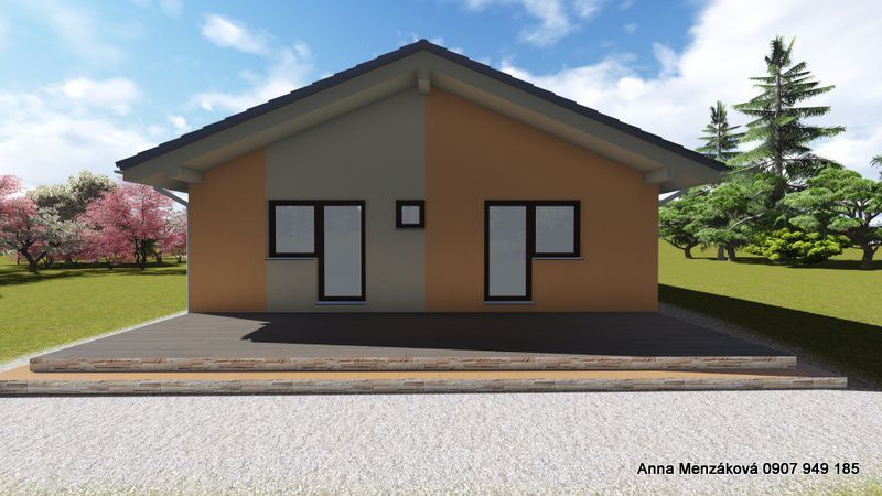 Na predaj - výstavba  3-izbový bungalov