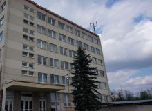Komerčné objekty v blízkosti žel. stanice