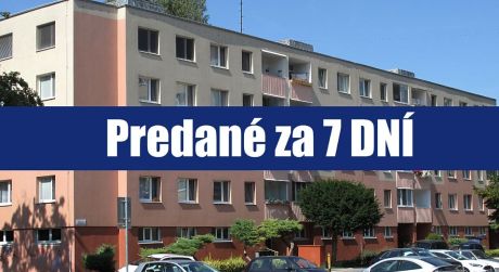 PREDANÉ ZA 7 DNÍ: 4 izbový byt, Petržalka - Ovsište, najlepšie miesto na bývanie a výchovu detí