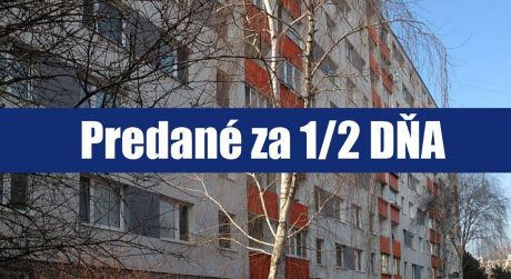 PREDANÉ ZA 1/2 DŇA: Hľadáte 4 izbový byt v Petržalke pre pohodlné bývanie?